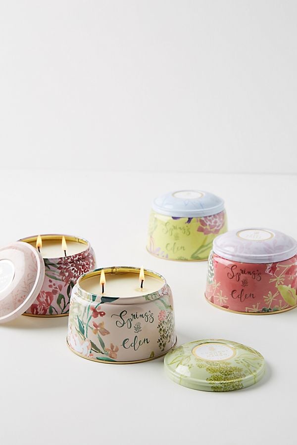 Spring's Eden Tin Candles