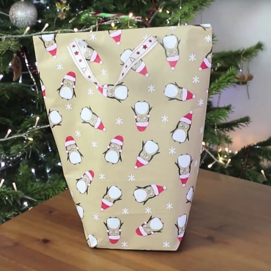 How to Make a Bag Out of Wrapping Paper