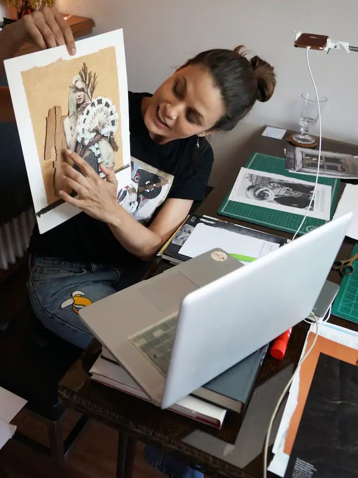 Learn to Collage With a Barcelona Artist