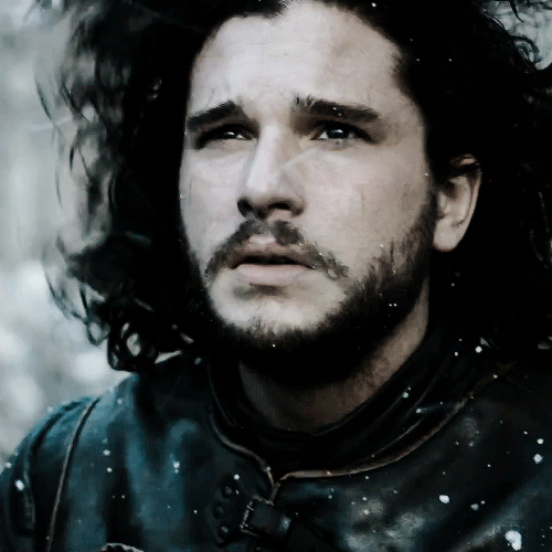 Sad Rating: 7;y Rating: 8  Jon Snow Game of Thrones 