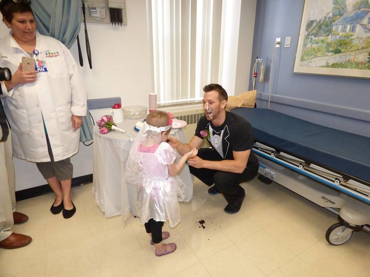 4 Year Old Cancer Patient Marries Her Nurse Popsugar Moms Photo 4 