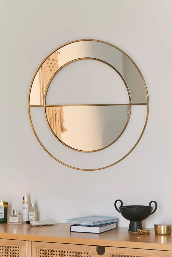 Tessa Mod Semicircle Wall Mirror