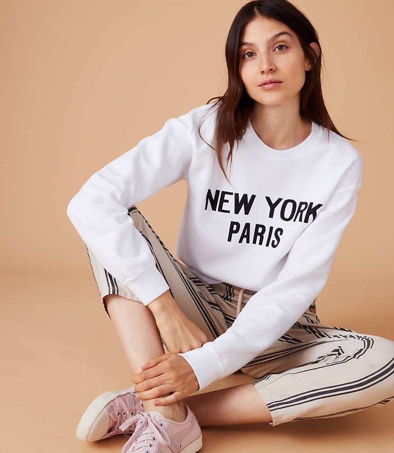 Lou & Grey Rxmance NY Paris Sweatshirt
