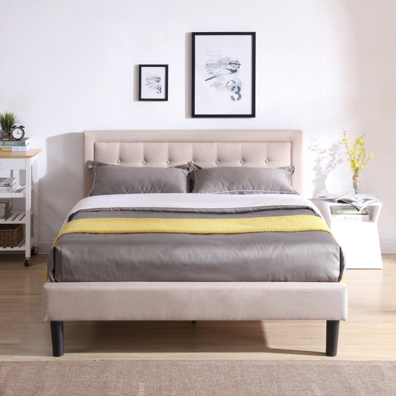 Pinheiro Tufted Upholstered Platform Bed