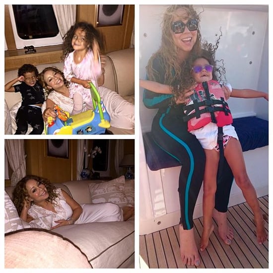 Mariah Carey Posts Pictures of Her Twins on Vacation