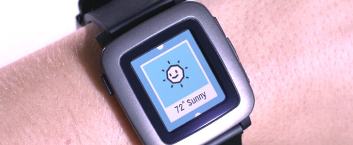 Pebble Time Smartwatch POPSUGAR Tech