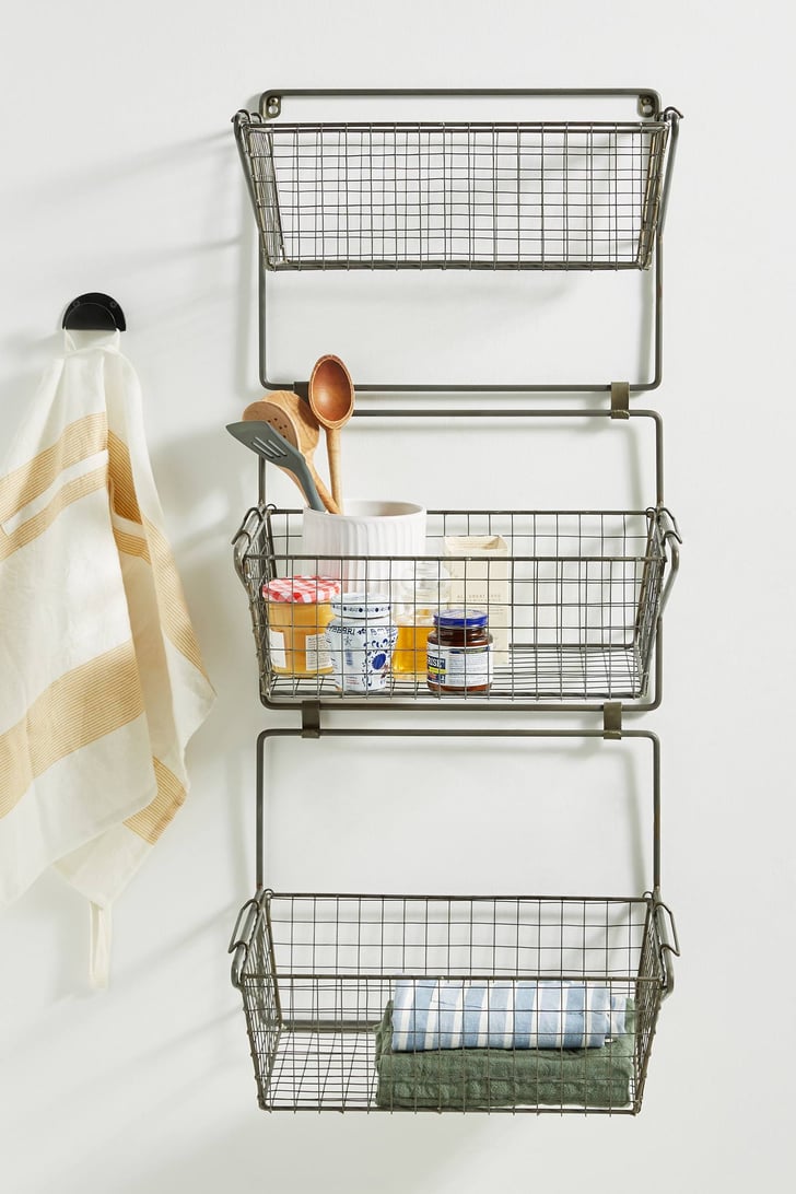 ThreeTier Basket Wall Storage Best Organizers For Spring Cleaning