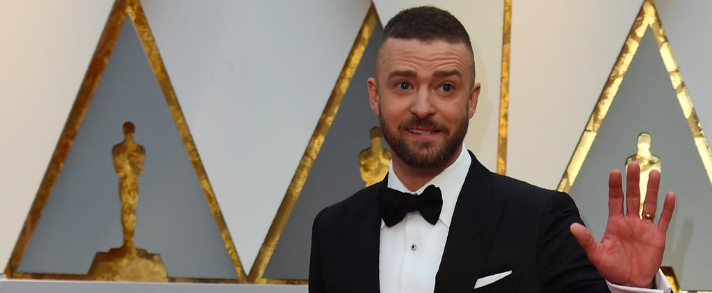 Justin Timberlake Photobombing Emma Stone at the 2017 Oscars