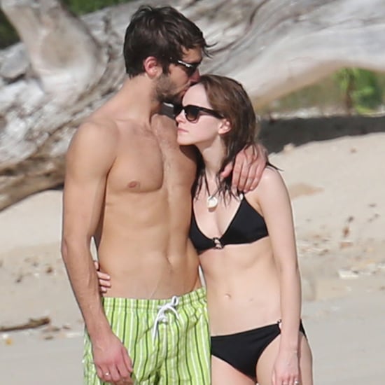 Emma Watson in a Bikini With Boyfriend Matthew Janney