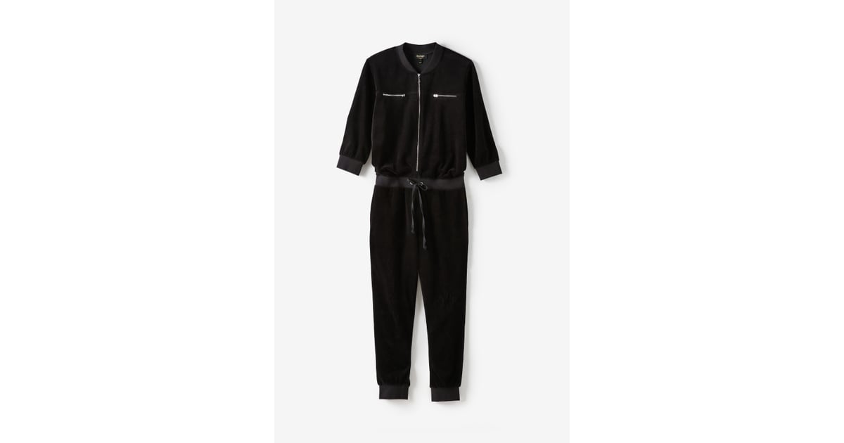 Juicy Couture For UO Velour Coverall Jumpsuit ($199) | Juicy Couture