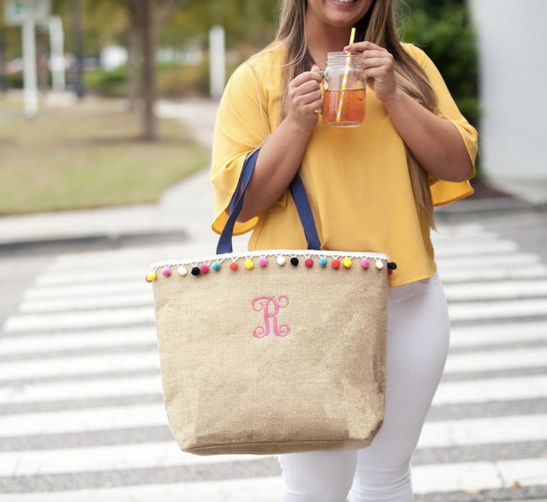 Mini Merritt Woven Straw Tote