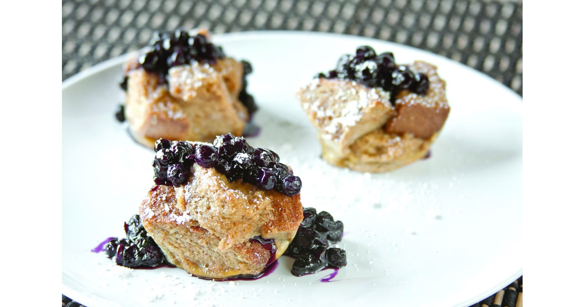 French Toasties With Blueberry Compote KidFriendly Muffin Tin