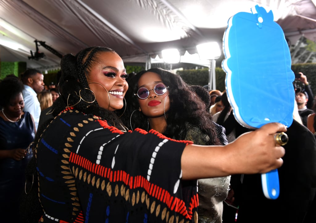 Jill Scott and H.E.R. at the 2020 NAACP Image Awards