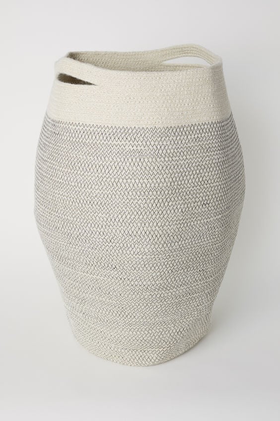 H&M Jute Laundry Basket