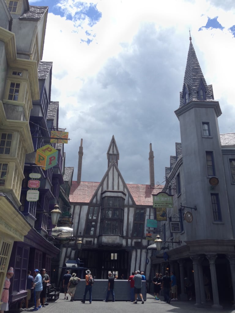 Check out a section of Diagon Alley.