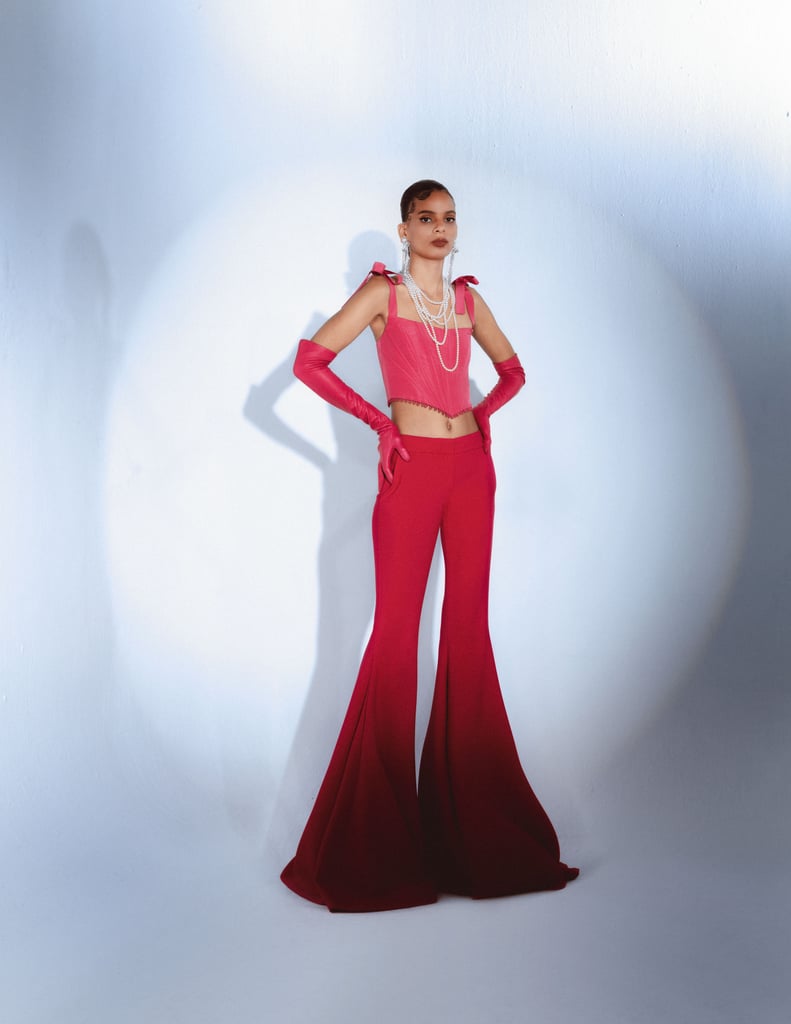 ALOK in Prabal Gurung's "Virtual Front Row" at Fashion Week