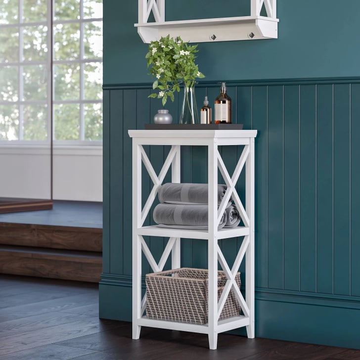 3 Shelf Cross Frame Etagere Tower Best Target Bathroom