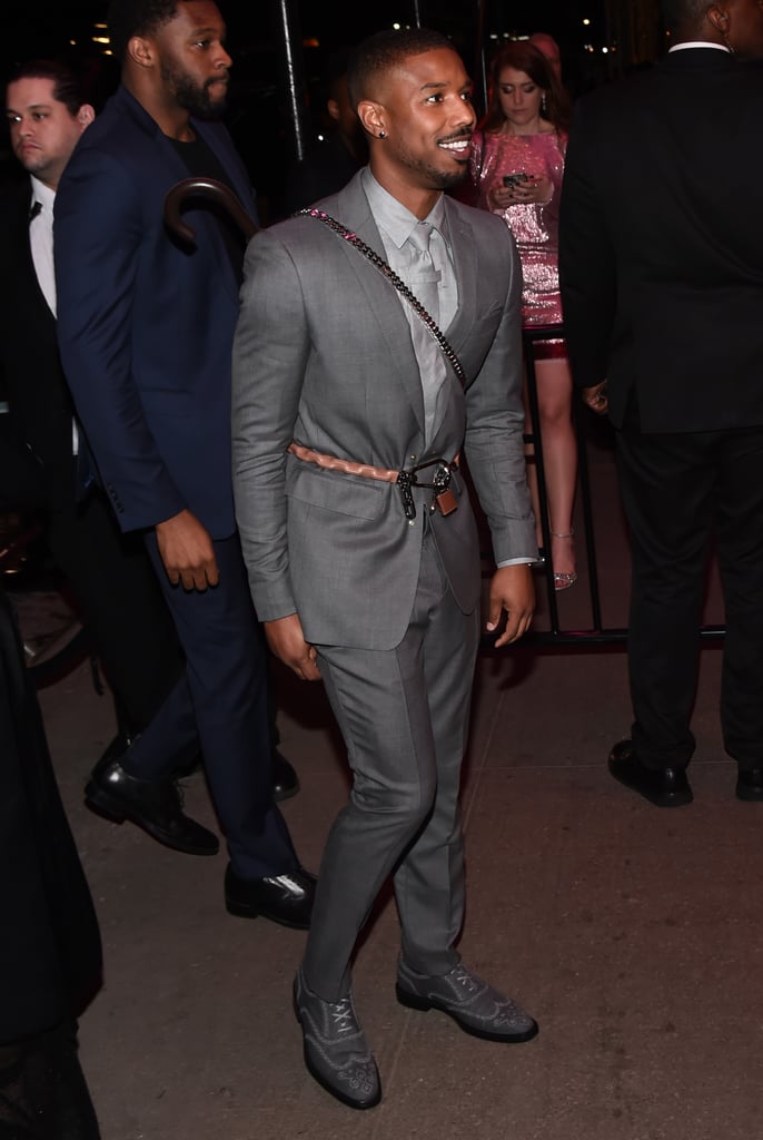 Michael B. Jordan at the Met Gala Afterparty