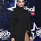 Dua Lipa's Black Mugler Gown at the Global Awards 2020 ...