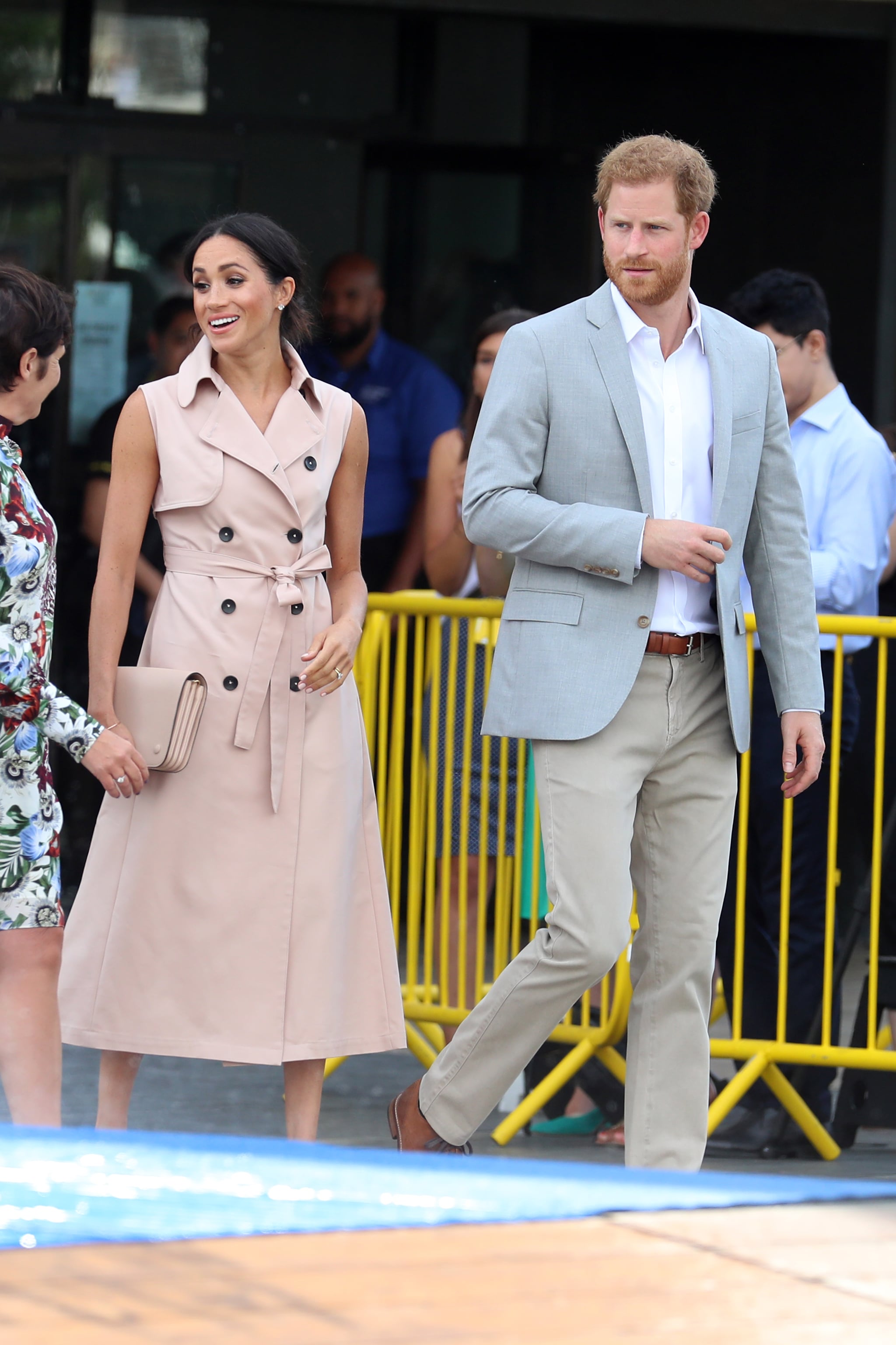 Nonie top trench dress