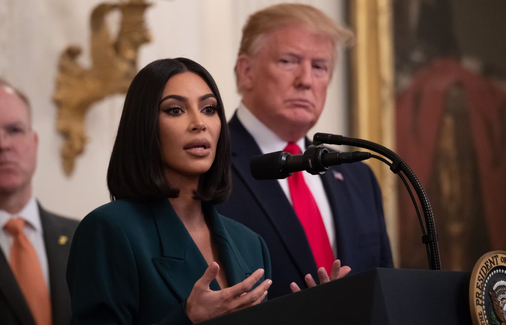 Kim Kardashian at the White House Pictures June 2019 | POPSUGAR ...