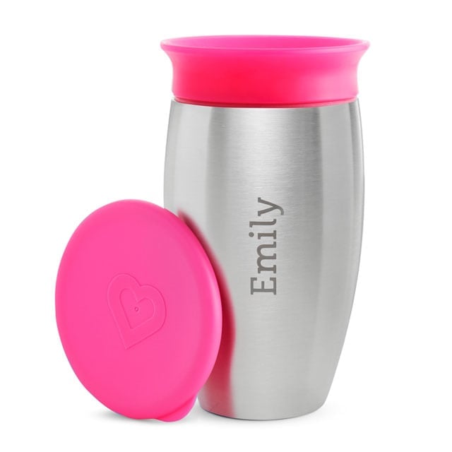 Munchkin Personalized Miracle® Stainless-Steel 360° Cup