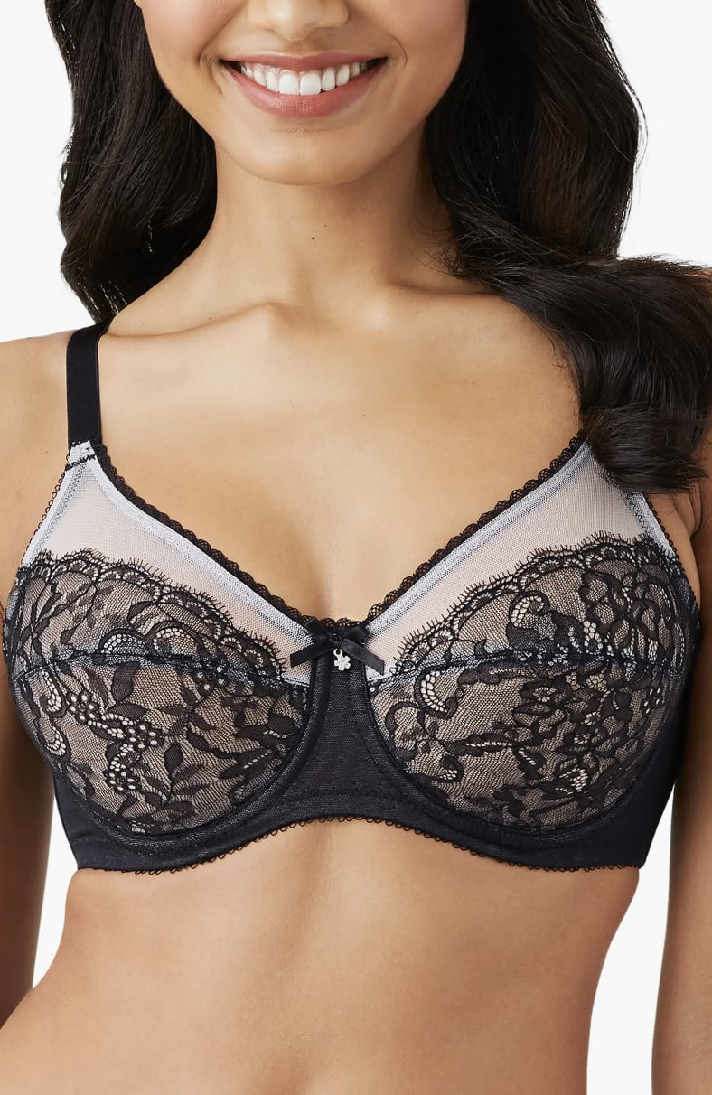 Wacoal Retro Chic Underwire Bra Cloud Blue 855186