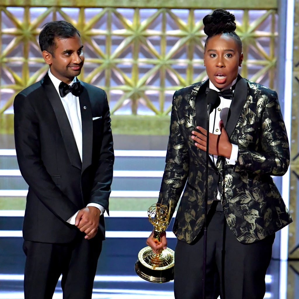 Reactions to Aziz Ansari and Lena Waithe at 2017 Emmys