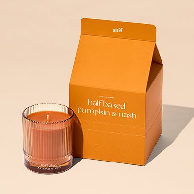 Snif Half Baked Pumpkin Smash Candle