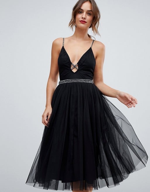 ASOS Tulle Midi Dress