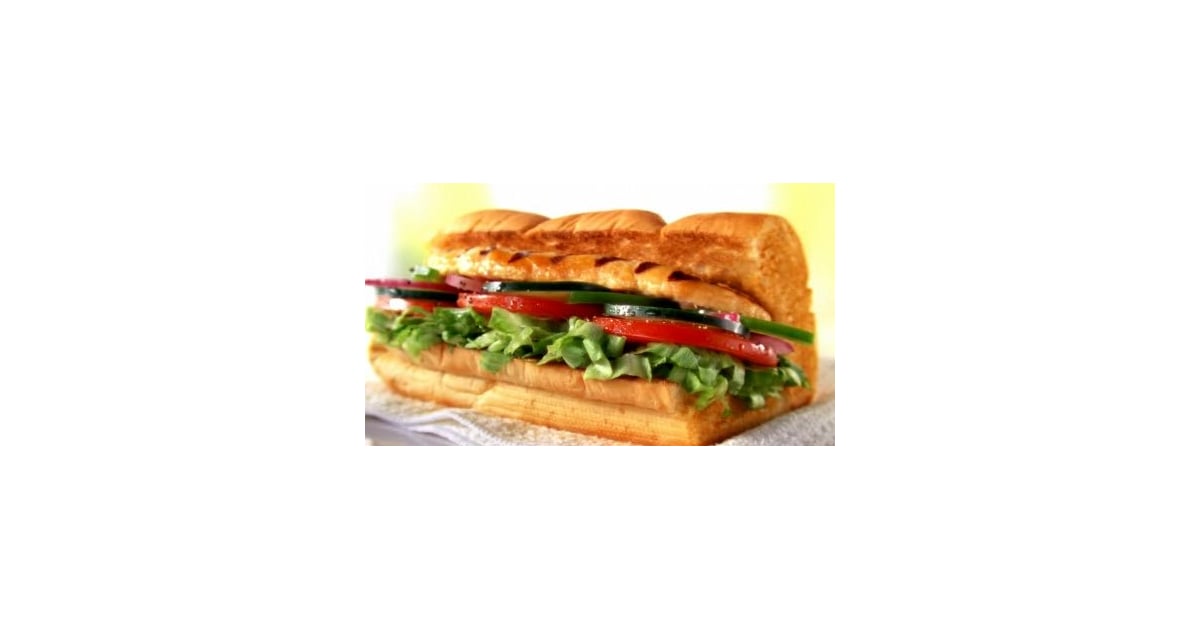 OvenRoasted Chicken Sandwich Healthiest Subway Orders POPSUGAR