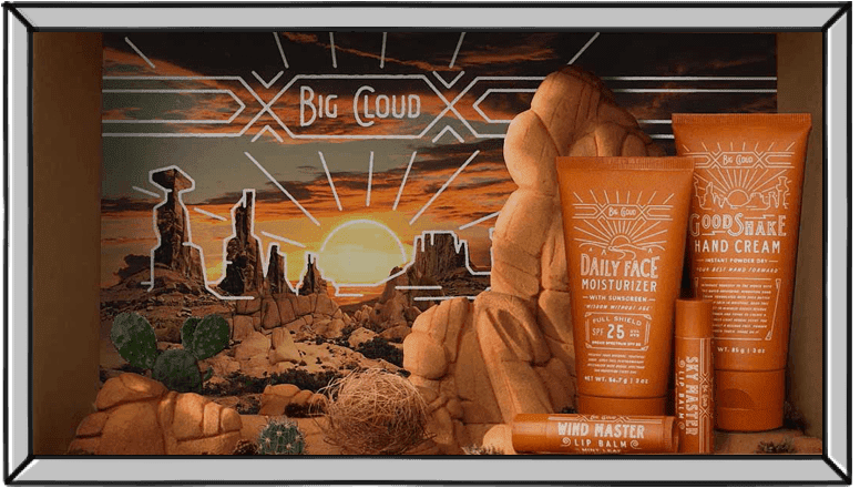 "Unlike what most people think, you have to protect your skin year-round. DSC's Big Cloud protection line is a great stocking stuffer. The best part is it doesn't matter if they live in the Northeast or West Coast, everyone needs a Daily Face Moisturizer with Sunscreen and moisturizing lip balm."
Big Cloud by DSC ($16)