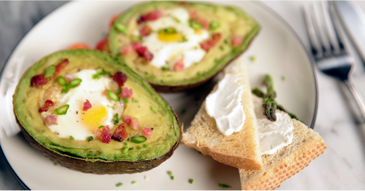 Avocado Egg Recipe POPSUGAR Food