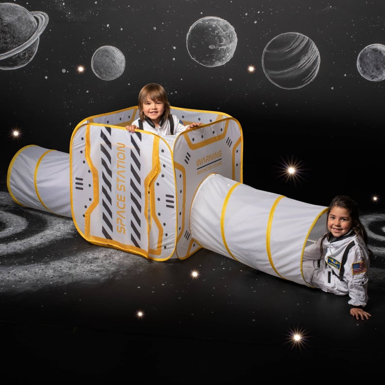 For the Budding Astronaut: FAO Schwarz Play Space Station 2-in-1 Tunnel and Playpen