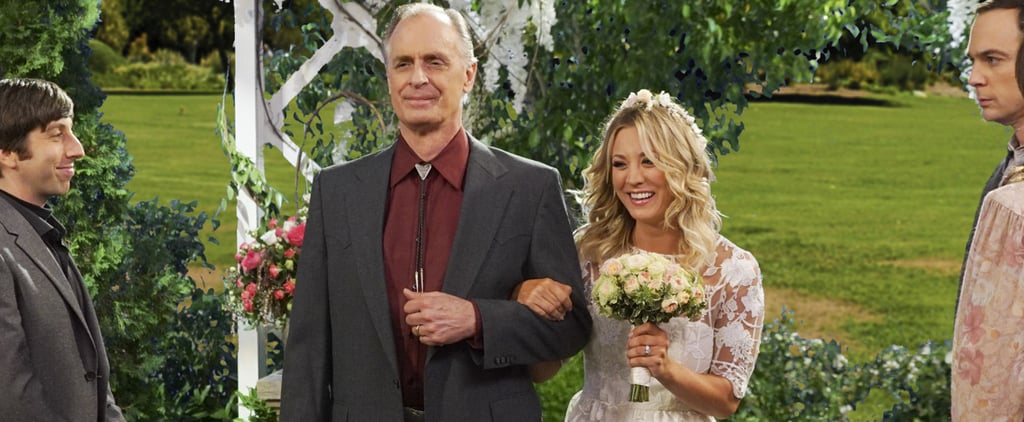 Penny's Wedding Dress on The Big Bang Theory