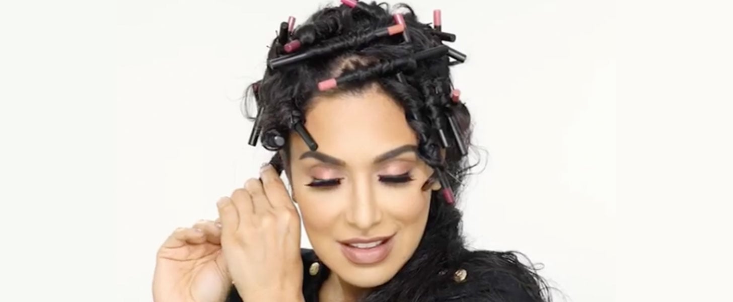 How to Curl Your Hair With Pencils POPSUGAR Beauty