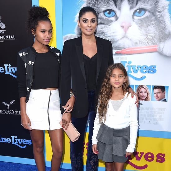 Rachel Roy and Daughters at Nine Lives Premiere Pictures