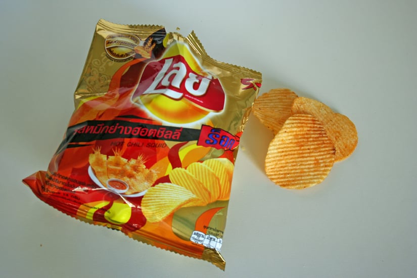 Lay's Thailand: Hot Chili Squid Lay's Thailand: Hot Chili Squid