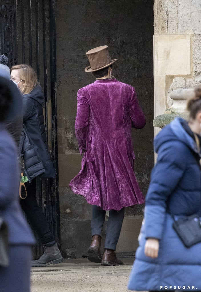 Timothée Chalamet as Willy Wonka Pictures
