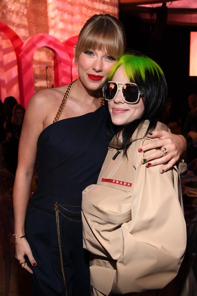 Taylor Swift and Billie Eilish at Billboard Event Pictures