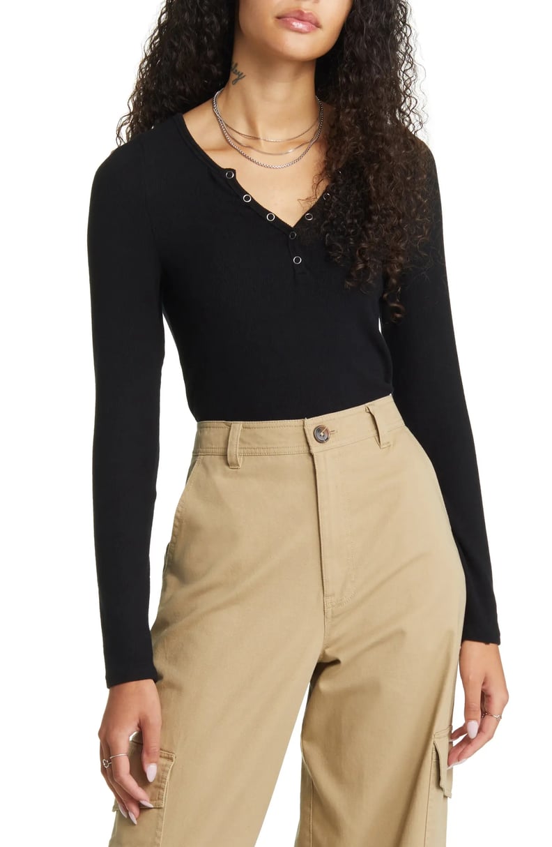 Best Long-Sleeved Henley on Sale For Black Friday