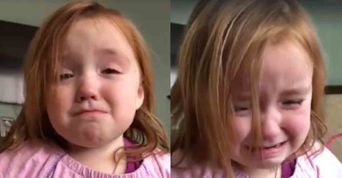 Little Girl Crying Over Waffles Video | PS Family