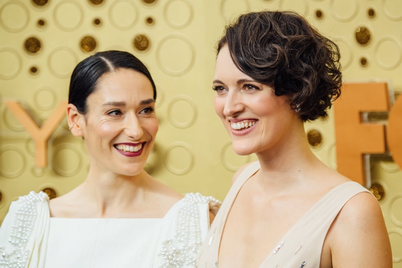 Sian Clifford and Phoebe Waller-Bridge at the 2019 Emmys