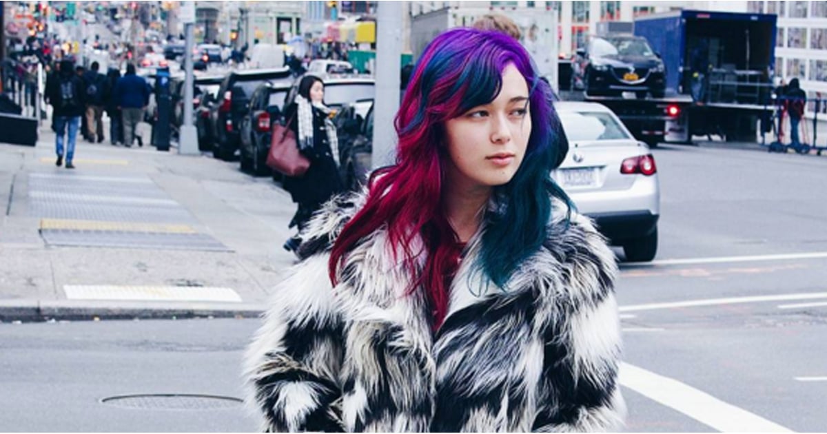 Peacock Hair Color Trend Popsugar Beauty 