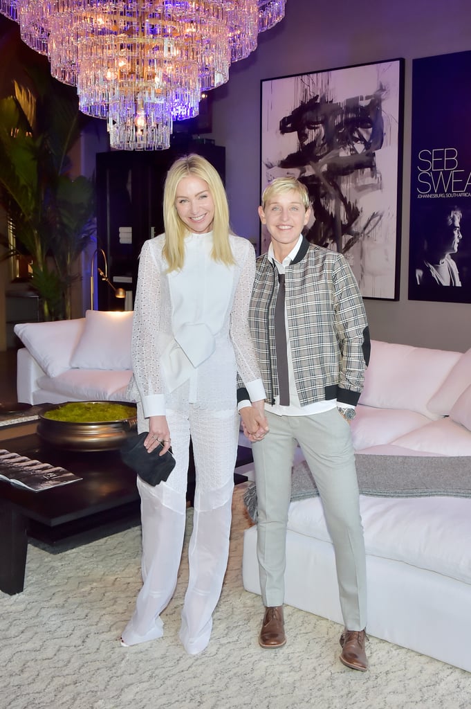 Ellen DeGeneres and Portia de Rossi PDA Pictures