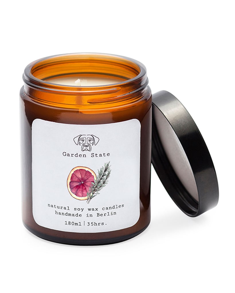 Garden State Blood Orange and Rosemary Scented Soy Wax Candle