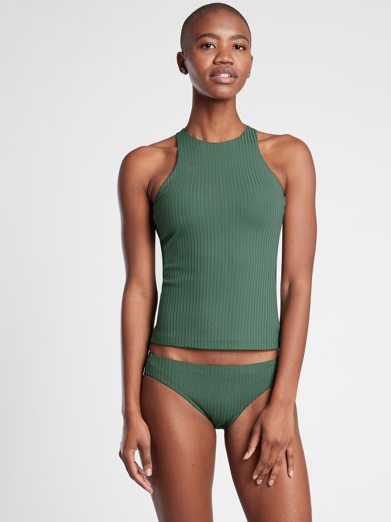 Athleta Rib High Neck Tankini