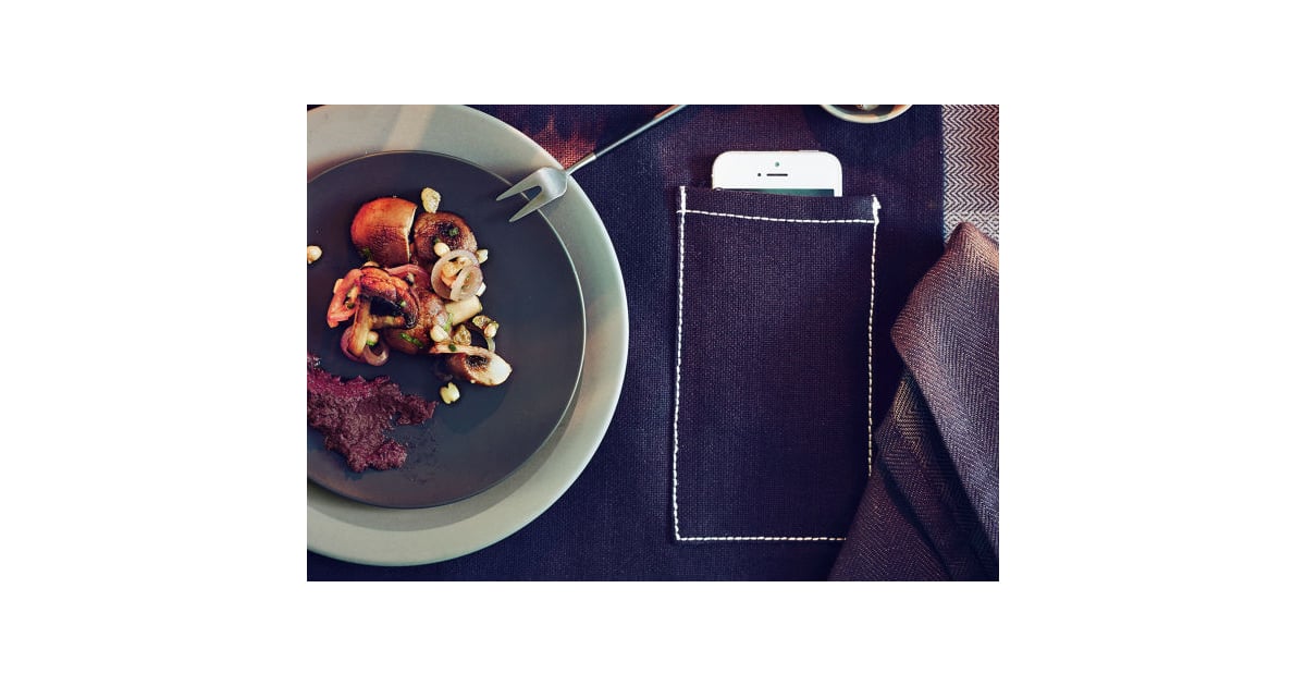 The "Logged Out" placemat fits in with your dinner. Ikea's Placemat