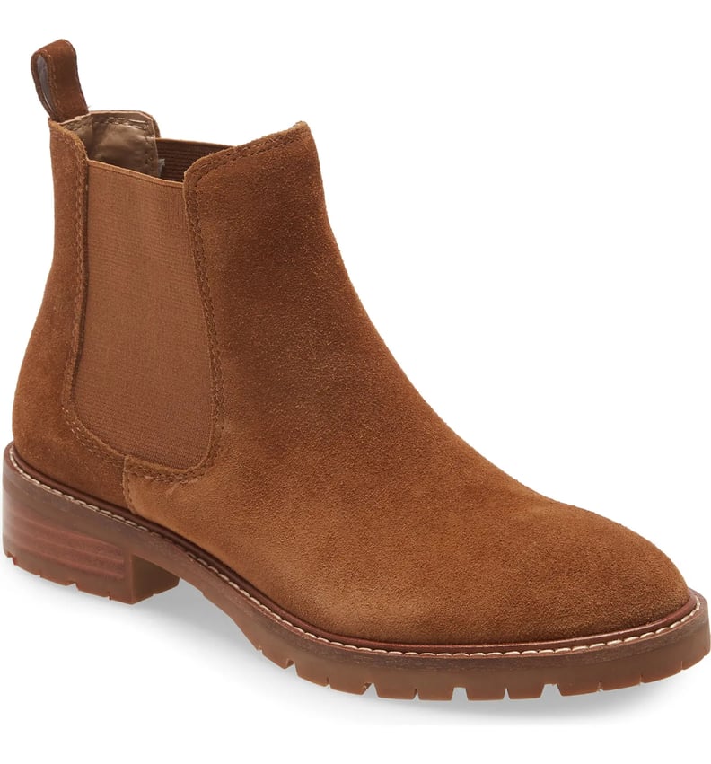 Suede Chelsea Boots: Steve Madden Leopold Chelsea Boots