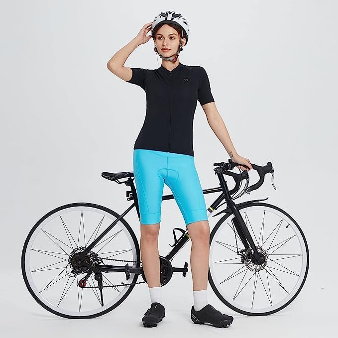 Women Cycling Shorts Padded Bike Bicycle Pants Biking Compression